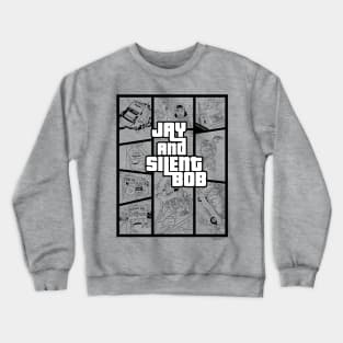 Jay and Silent Bob "Rated S for Snoogans" Crewneck Sweatshirt